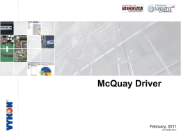 McQuay Driver for AX