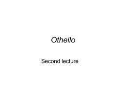 Othello - English Department UCSB