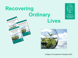 Mental Health Strategy Presentation