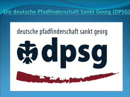 Powerpoint 1997-2003 - DPSG - Stamm St. Bartholomäus