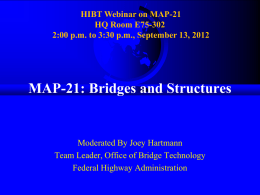 MAP21_Bridge Webinar 9-13-12 - National Association of County