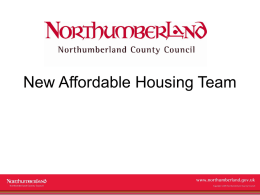 Affordable Housing Team