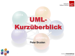 UML-Kurzüberblick - PROGRAMMIERFABRIK GmbH