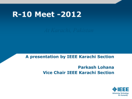 Karachi - IEEE Region 10