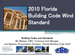2010 Code Changes - Florida Building Code