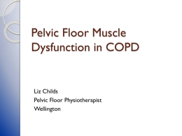 Pelvic Floor Muscle Dysfunction in COPD