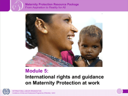 m5 - Maternity Protection Resource Package