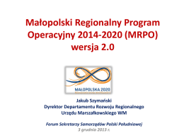 MRPO 2014-2020
