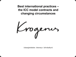icc hardship clause 2003