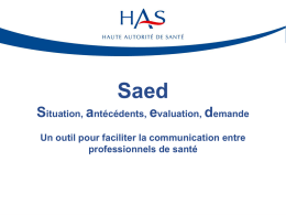 Support formation Saed