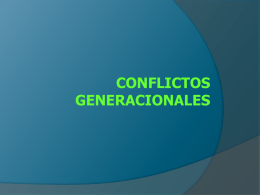 Conflictos generacionales