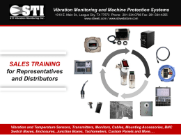 STI 2012 Sales Training