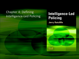 Chapter 4 Defining intelligence