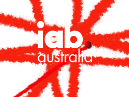 ppt version - Interactive Advertising Bureau