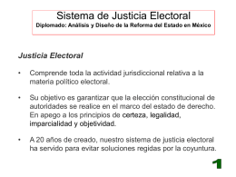 Sistema de Justicia Electoral