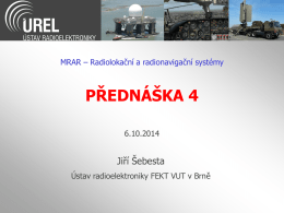 MRAR - Ústav radioelektroniky