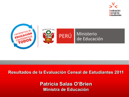 Diapositiva 1 - Ministerio de Educación