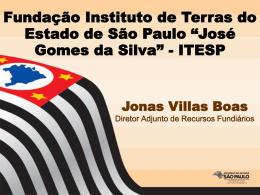 Programa Minha Terra - Itesp - Governo do Estado de São Paulo