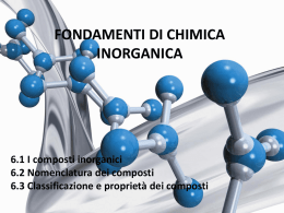 Fondamenti di chimica inorganica