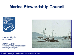 Marine Stewardship Council - MSC III Feira Internacional