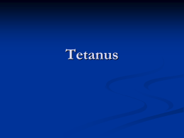 TETANUS