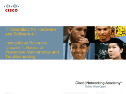 IT Essentials v4.1 Chapter 04