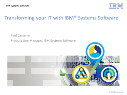 Platform and Virtualization Offerings