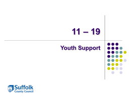 Youth Support - Suffolk RPA Infosite