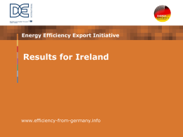 Energy Efficiency Export Initiative
