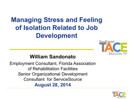 PPT - Southeast TACE