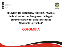 Colombia - Instituto Nacional de Salud