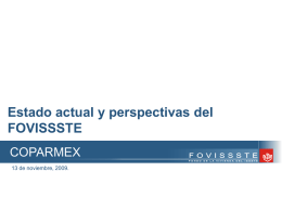 FOVISSSTE Cr&eacute;dito