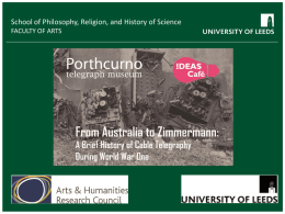 PowerPoint slides from evening lecture