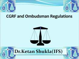Dr. Ketan Shukla, IFS, Secretary, GERC