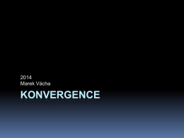 Konvergence ČESKY 2014