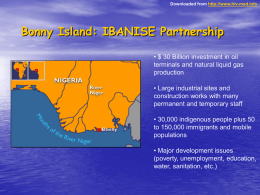 Bonny Island: Ibanise Partnership