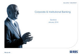 Bankline presentation - Milton Keynes Council