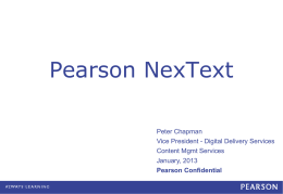 NexText Jan 2013 - contentmanagement.pearson.com
