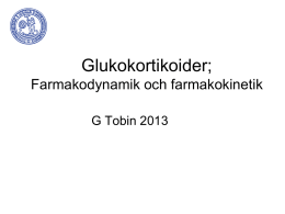 Glukokortikoider 2013 (ppt-bildspel)