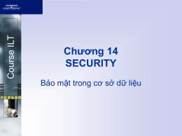 Chuong 14 Bao mat