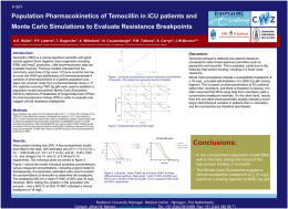 Population Pharmacokinetics of Temocillin in ICU patients and