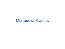 mercado de capitais - Carlos Pinheiro