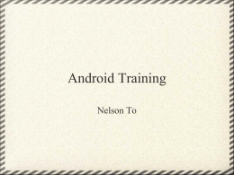 Android_Intro_Training