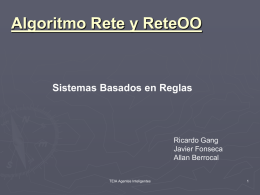 Algoritmo Rete y ReteOO