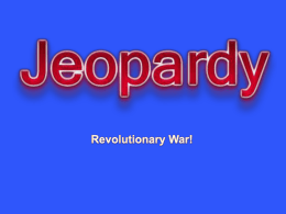 POWERPOINT JEOPARDY - Sope Creek Elementary