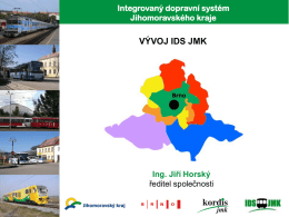 Vývoj IDS JMK