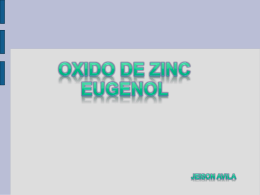 OXIDO DE ZINC
