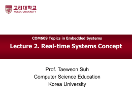 Lec2 Real-Time Systems