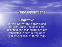 Crane Operations - CaspianExplorer.com