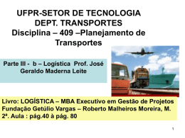 Arquivo Power Point - Transportes.eng.br